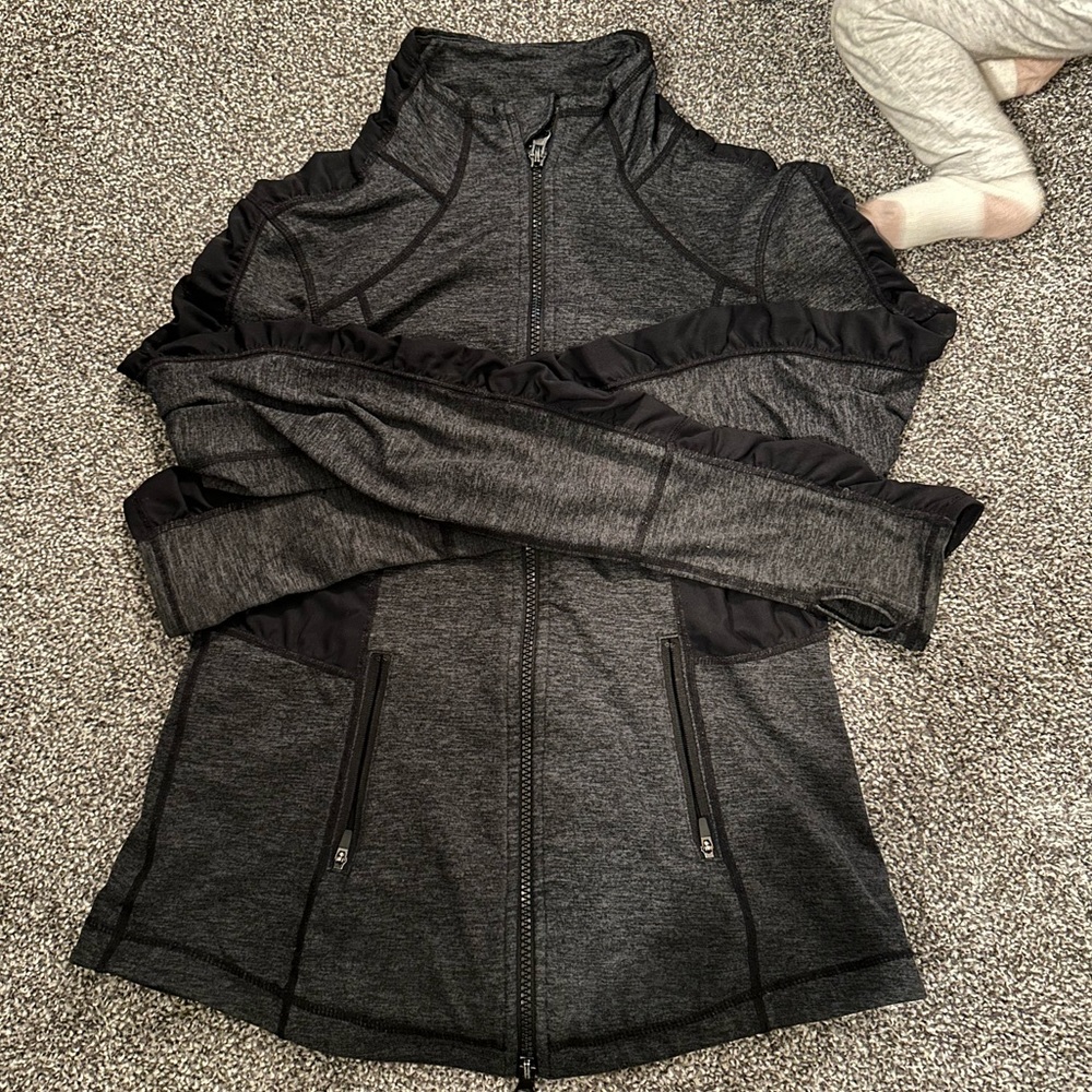 Zella Ribbed Active Running Jacket